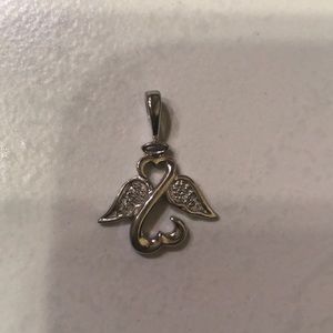 Open heart necklace (w/o chain)